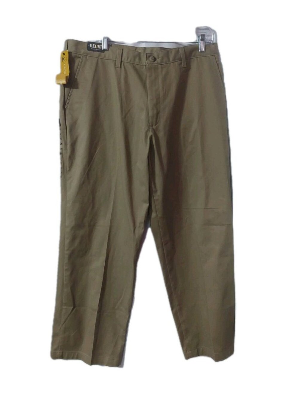Lee Total Freedom Straight Fit Flex 2 Fit Beige Pants Size 36 X 29
